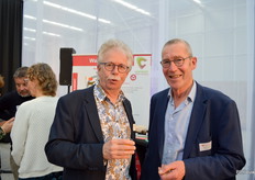 Jules van Ruiten van Naktuinbouw en Theo Akerboom van Akerboom Freesia